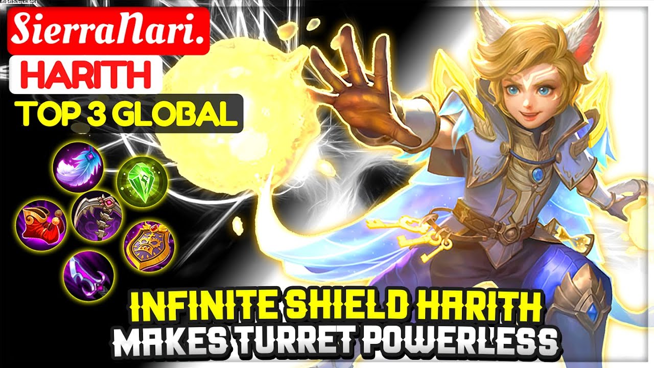 Infinite Shield Harith Makes Turret Powerless [ Top 3 Global Harith ...