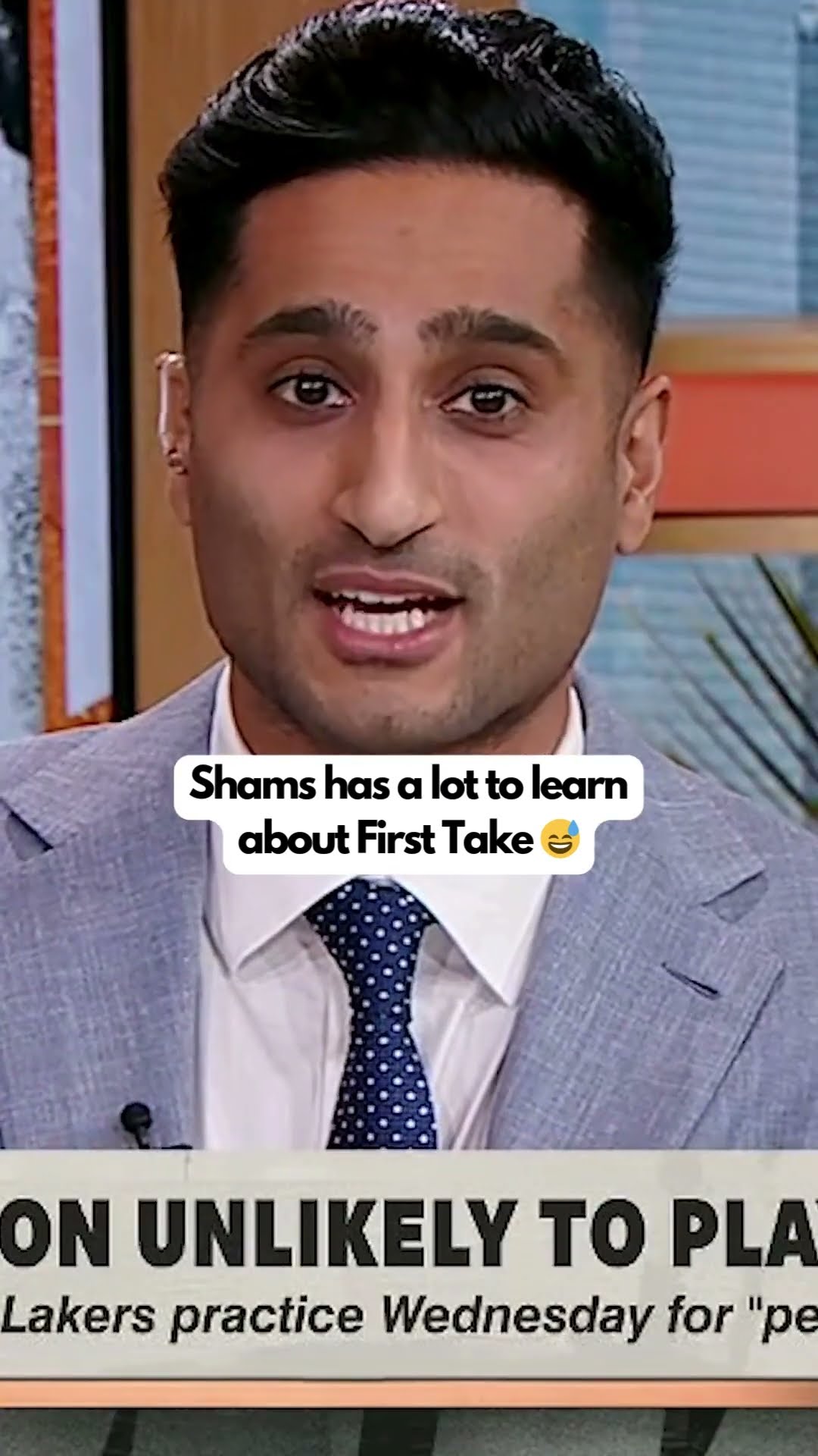 Stephen A. shows Shams he's still a First Take rookie ?
