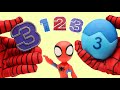 Spidey Hands Teaches How To Count Numbers | Educational Learning Math Video For Kids And Toddlers