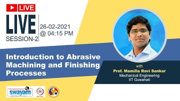 Introduction to Abrasive Machining and Finishing Processes