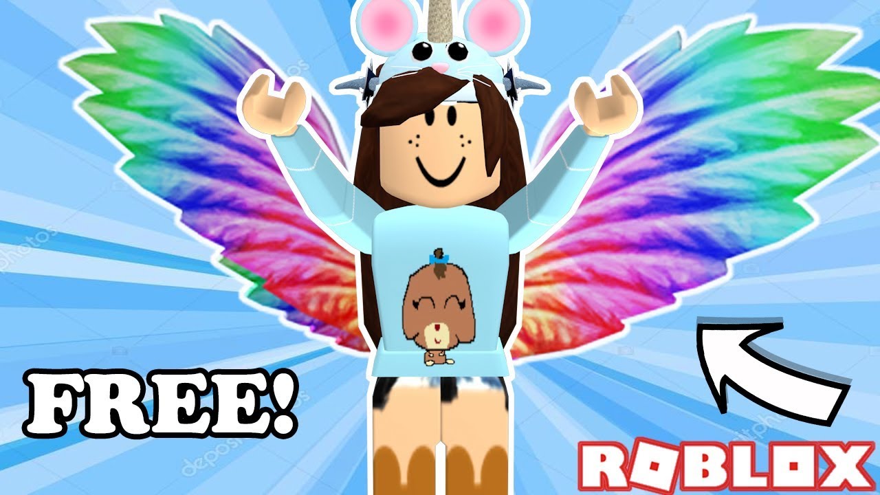 How To Get Free Rainbow Wings In Roblox Youtube - how to get the rainbow wings in roblox