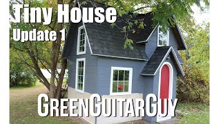 Cottage Style Tiny House Build- Update 1 GreenGuitarGuy