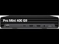 HP Pro Mini 400 G9 (2026 Review) 💻 Small Size, Big Power! i5-12500T Outperforms i7?