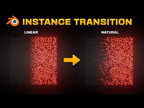 Make Instance Color Transitions Look Natural in Blender