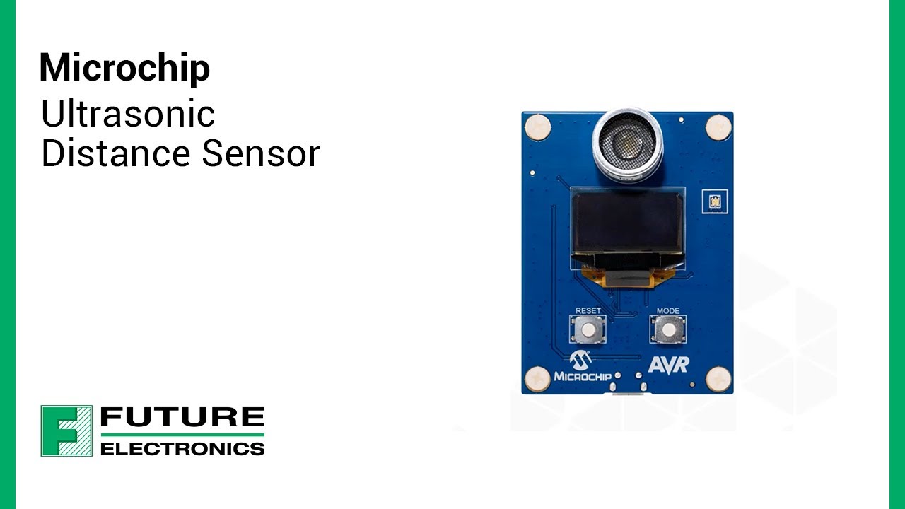 Microchip Ultrasonic Distance Sensor