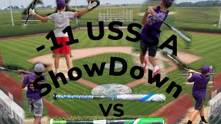 USSSA -11 ShowDown: 2016 Easton Mako Vs 2015 DeMarini CF7