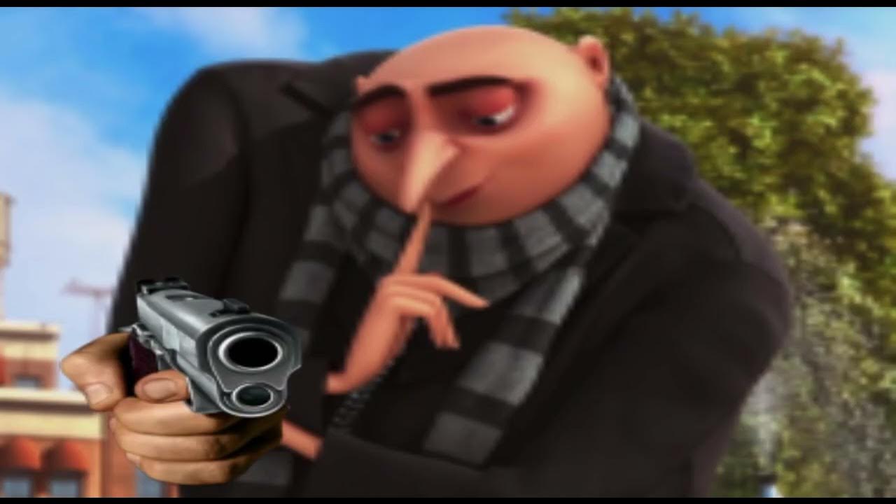 Gru with a gun xd - Roblox