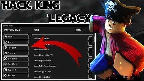 UPDATE 3 5 1 Roblox King Legacy Script   Hack GUI Auto Farm, Max Stats, Free Devil Fruit, And More