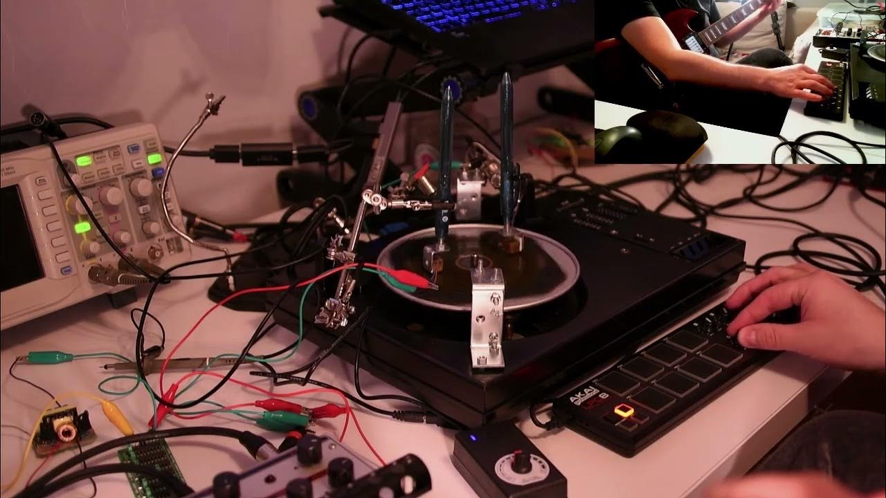 Floppy disk delay from scratch first tests YouTube