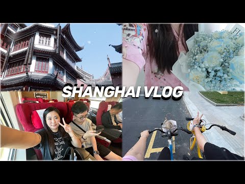 SHANGHAI VLOG｜上海日常碎片🧩｜简单生活音乐节｜带老公特种兵游｜小笼包生煎包网红奶茶咖啡｜2023