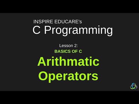 Arithmetic Operators || Operators in C || Learn C Programming#cprogramming#operators
