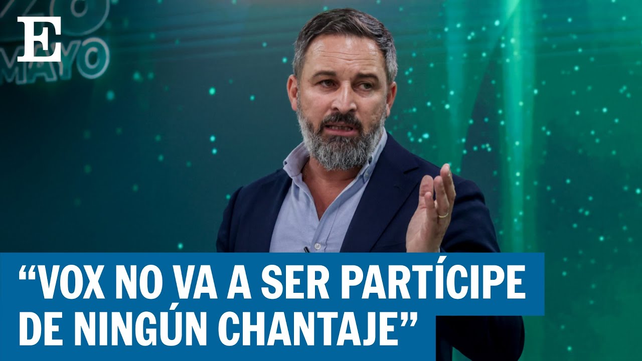Abascal avisa al PP de que no espere "regalos" de Vox ni aceptará ...