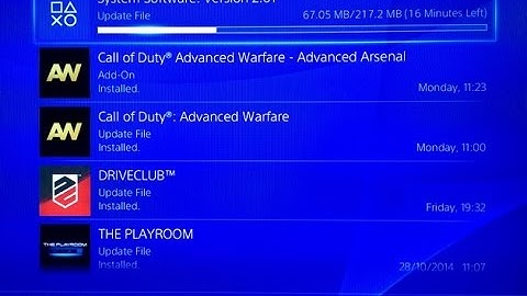 PS4 Firmware Update 2.01 Now Live