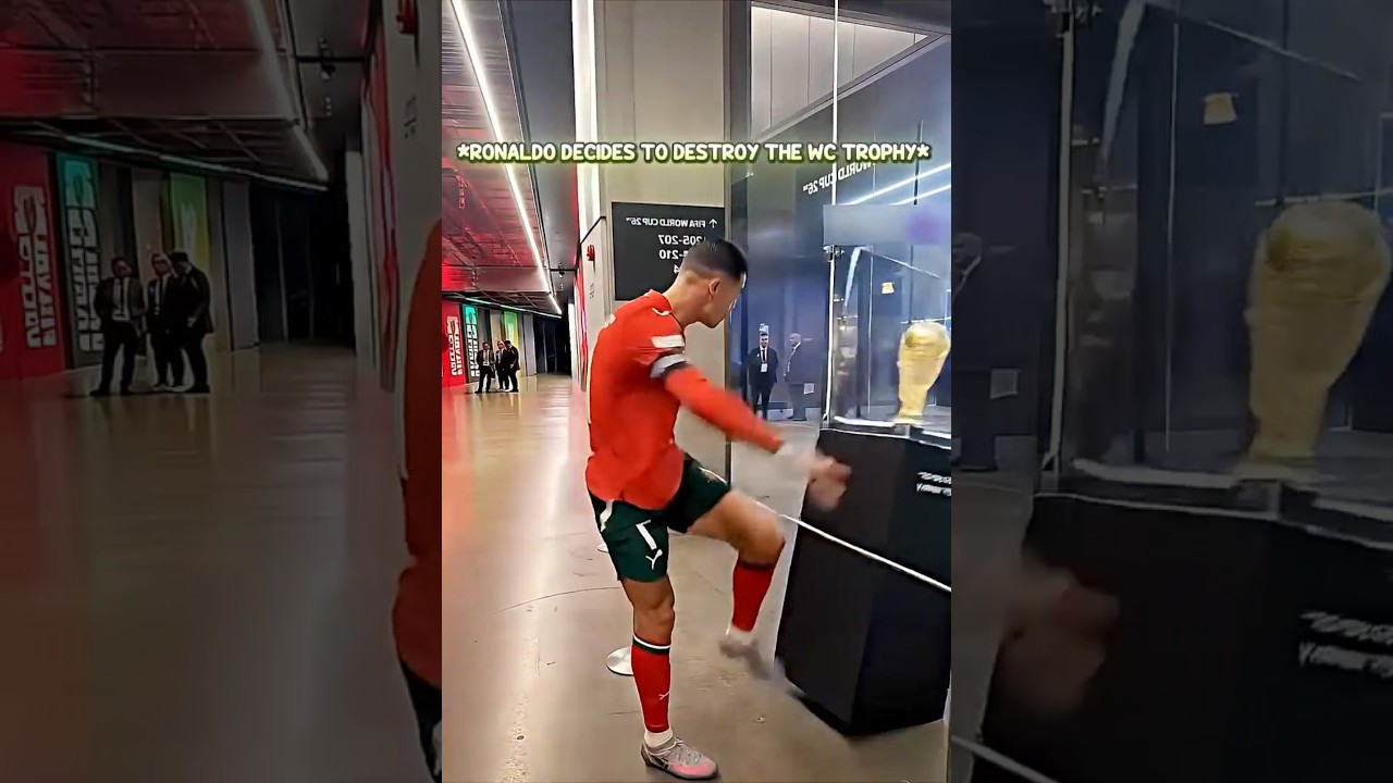When RONALDO CRASHED OUT After LOSING The WORLD CUP... #worldcup2026 #ishowspeed #edit