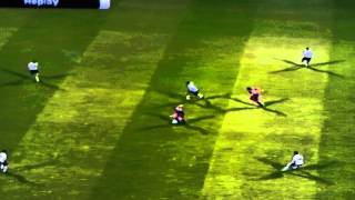 Andres Iniesta scores sick goal in PES 2011