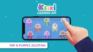 Learn through play with Keiki App! Tap Jellyfish screenshot 2