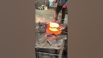 Inside the factory Hammering Steel Until It Behaves — True Power! #process #forging #blacksmith