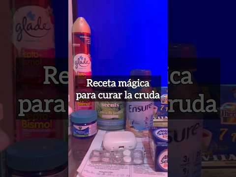 Receta mágica para curar la cruda.