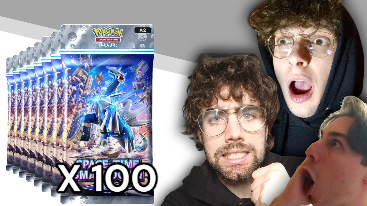 Apriamo 100 BUSTINE di SCONTRO SPAZIOTEMPORALE su Pokemon TCG Pocket ...