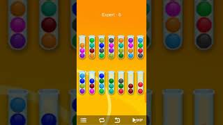 Ball sort -Bubble sort puzzle Expert level 06