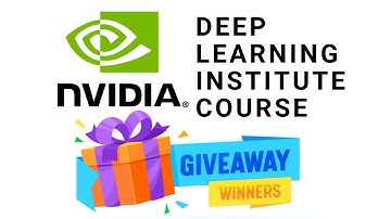 NVIDIA Deep Learning Institute (DLI) Course Giveaway Result Declaration