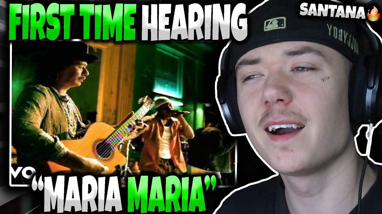HIP HOP FAN'S FIRST TIME HEARING 'Santana - Maria Maria' | GENUINE REACTION