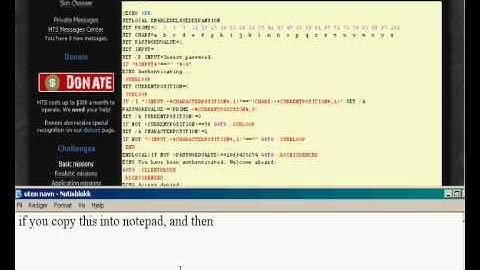 Hackthissite.org extbasic mission 10 part1