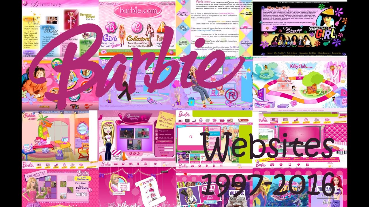The Old Barbie Online Games : r/nostalgia