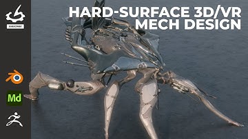 Hard-Surface 3D/VR Mech Design with Corey Gooch