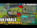 DRIVABLE ATV Upgrades CAT BREEDING New Swamp Zone 
