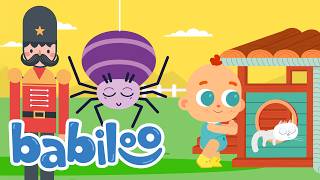 Itsy Bitsy Spider Song 🕷️ Humpty Dumpty Song 🥚 Babiloo #nurseryrhymes & #kidssongs 🎶