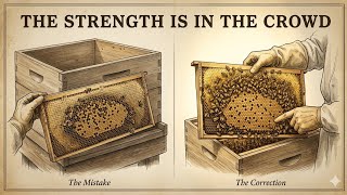 How to Grow a Weak Colony Into a Strong Hive