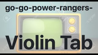 Learn go-go-power-rangers- on Violin - How to Play Tutorial screenshot 2