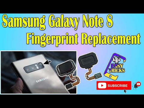 Samsung note 8 Fingerprint Scanner Not Working || Samsung galaxy note 8 fingerprint replacement