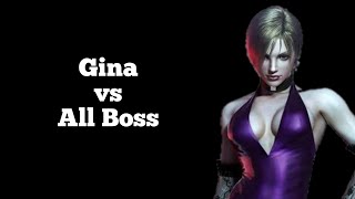 Beatdown Fist Of Vegeance : Gina vs All Boss