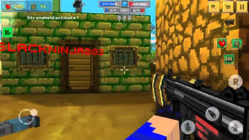 [Block Force - Pixel Style Gun Shooter Game] Pro with noob gun