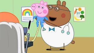 Baby George Born in Hospital | Peppa Pig Funny Animation