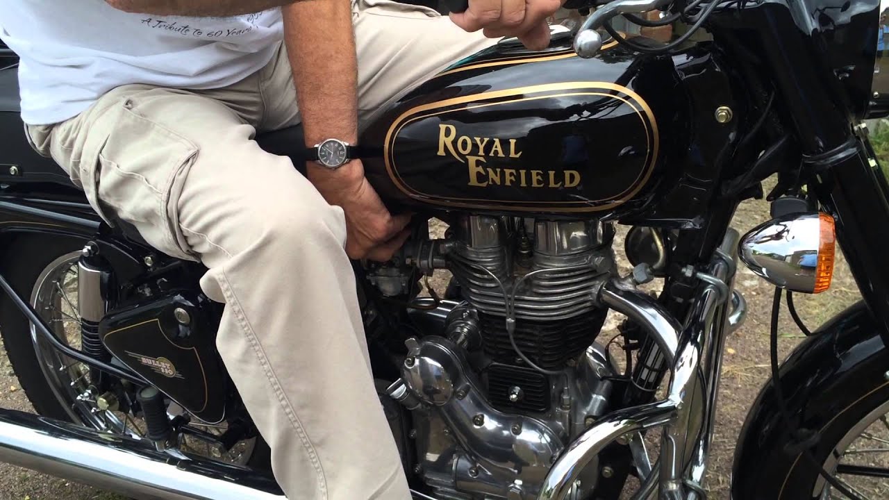 Starting Royal Enfield YouTube