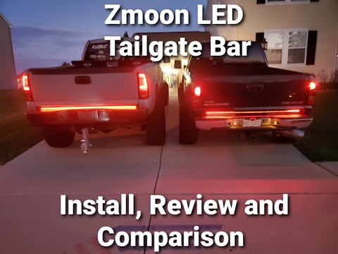 Amazon Install and Review - Zmoon LED Rear Light Bar