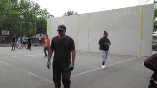 GCP Park - Pick Up Doubles - Leo &amp; Marcelo vs Alex Lee &amp; Julio - Filmed By Handball Social 5.13.2026