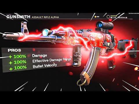 the NEW AK47.. MAX DAMAGE! (Black Ops Cold War Best AK-47 Class Setup)