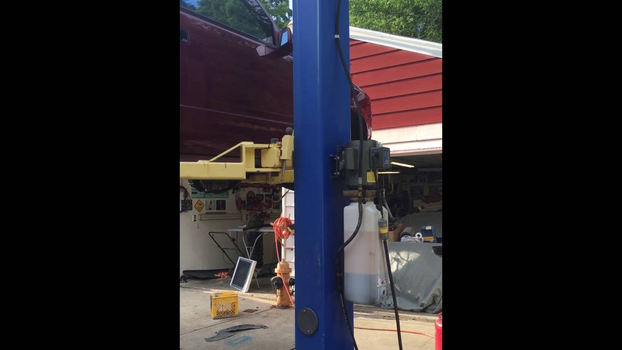 Outdoor car lift YouTube