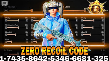 PUBG 4.1 UPDATE SENSITIVITY CODE | PUBG BEST SENSITIVITY SETTINGS | PUBG SENSITIVITY SETTINGS 2025