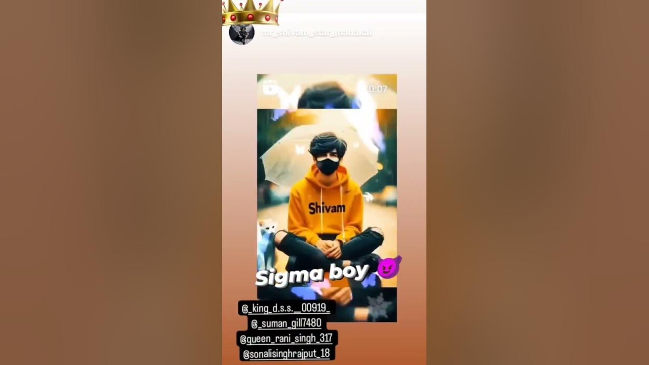Sigma boy - YouTube