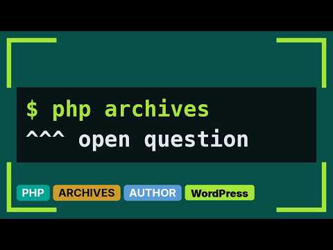 Wordpress: Getting the author name on author archive page