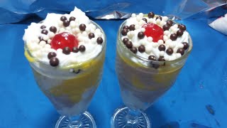 عمل الأيس كريم بالمانجو والجوافة والشكالاتة في البيت مع دعاء  For ice cream mango and shakalat