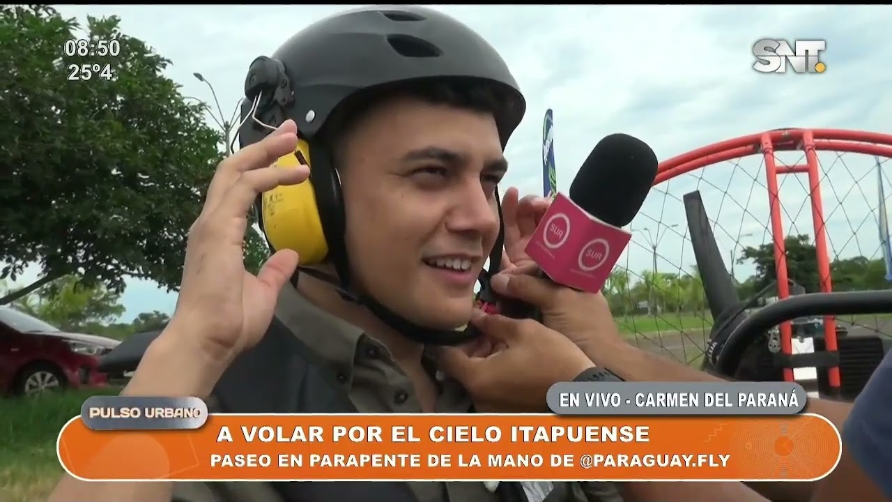 Volando por el cielo Itapuense, con Mariano López