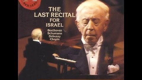 Arthur Rubinstein: The Last Recital for Israel(Jan 15, 1975)
