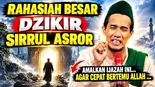 💥 FINALLY, THE GREAT SECRET OF THE SIRRUL ASROR DHIKR! Practice This Ijazah to Draw Closer to Allah