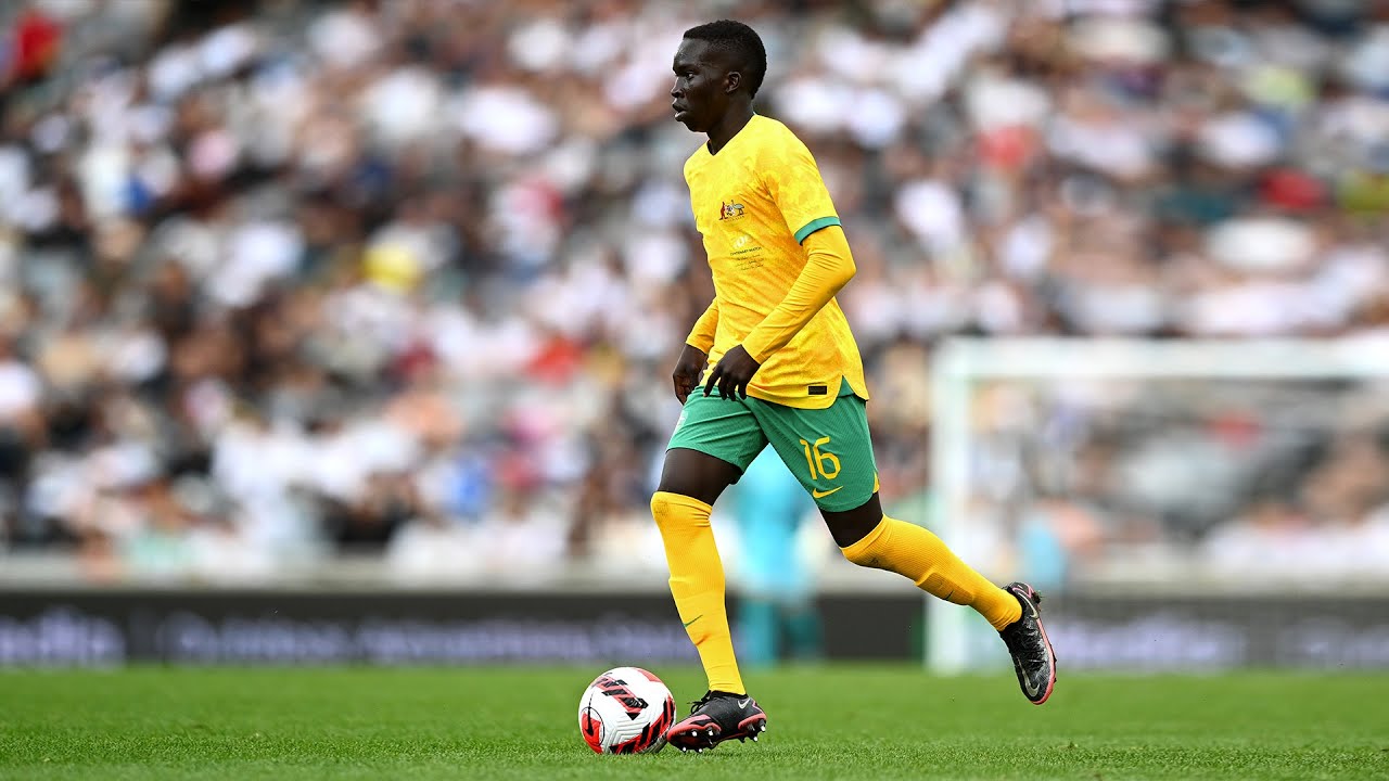 Garang Kuol Socceroos Highlights & Skills | HD